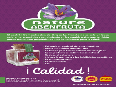 Propiedades del azafrán de Nature Abenfruta